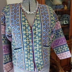One of a Kind Reversable Hand Made Jacket